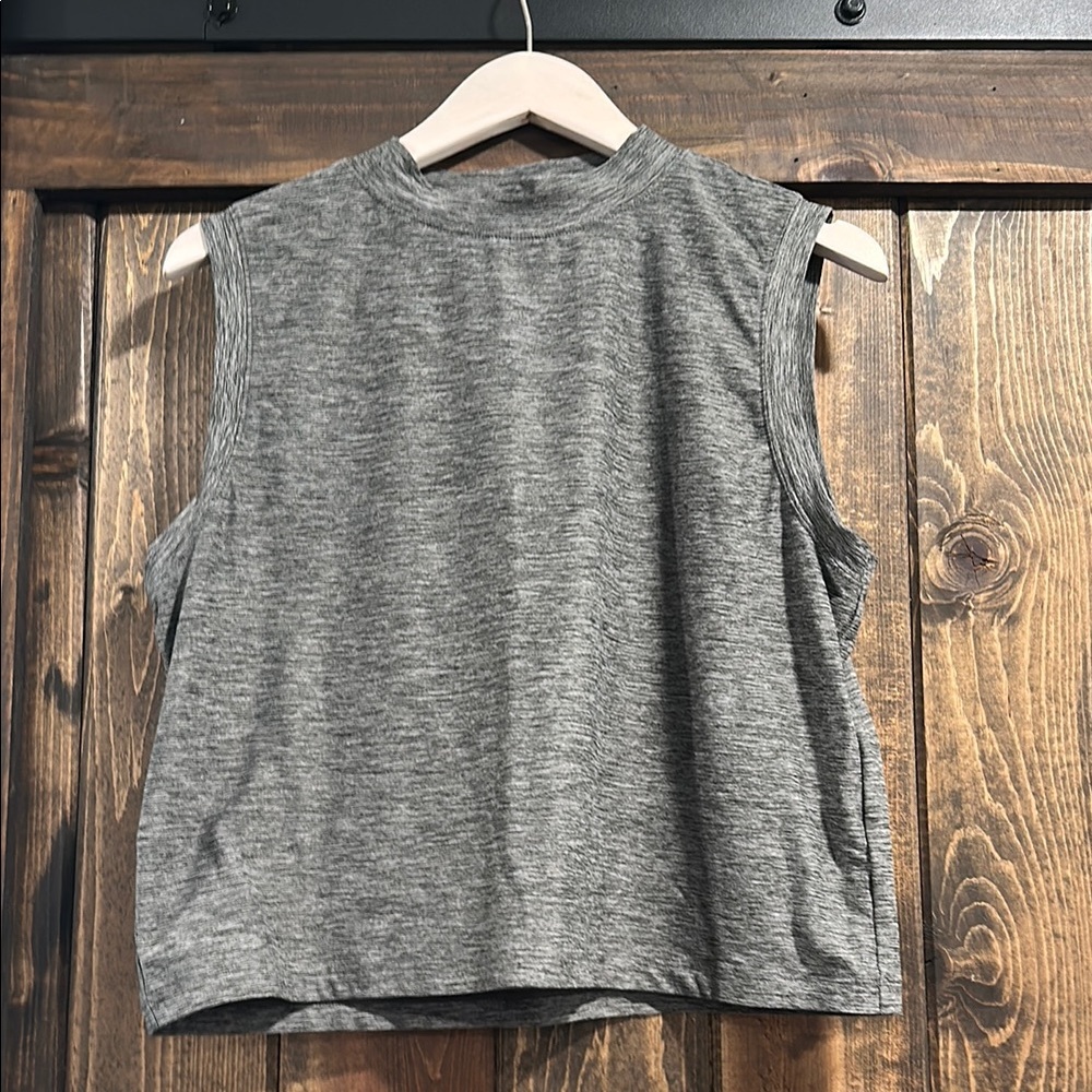 Calia Gray Sleeveless Women's crop Top